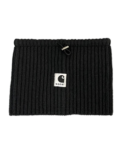 Манишка в рубчик с логотипом из коллаборации с Carhartt WIP, черный Sacai