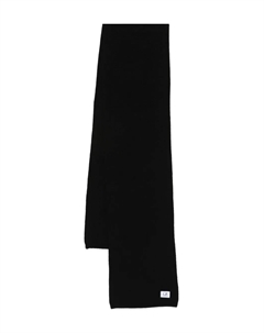 Шарф с логотипом, черный C.p. company