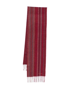 Полосатый шарф, красный Paul smith