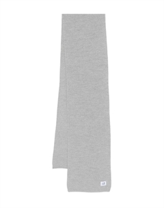 Шарф с логотипом, серый C.p. company
