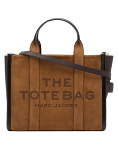 Сумка-Тоут среднего размера из замши, медный Marc jacobs
