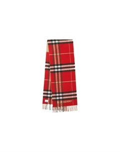 Женский вязаный шарф, Red Burberry