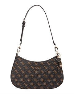 Сумка через плечо NOELLE II TOP ZIP SHOULDER BAG, Caramel/Chocolate Guess