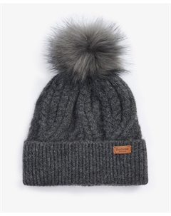 Шапка Elsdon Cable-Knit, Classic Grey Barbour