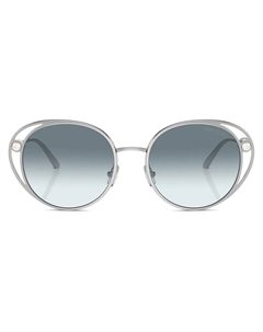 Солнцезащитные очки Angela, серебристый Jimmy choo