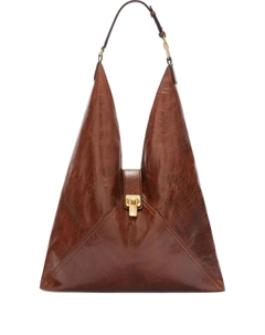 Большой клатч Dudu с пряжкой, коричневый Ermanno scervino