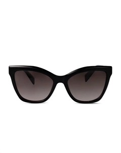 Солнцезащитные очки в оправе 'кошачий глаз', черный Liu jo