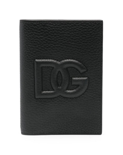 Кошелек с тисненым логотипом, черный Dolce&gabbana