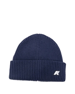 Вязаная шапка с логотипом, синий K way kids