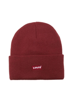 Шапка с вышитым логотипом, красный Levi's kids