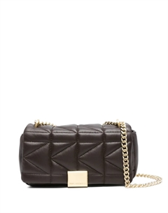 Стеганая сумка через плечо, черный Karl lagerfeld