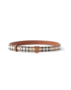 Женский кожаный ремень, Brown Burberry