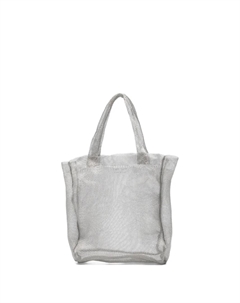 Сумка-тоут Imogen размера мини, серебряный The row