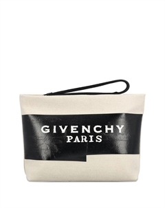 Клатч с фирменной лентой, нейтральный Givenchy