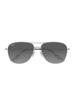 Солнцезащитные очки Cliff House, серебряный Maui jim
