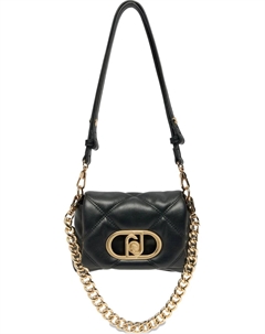 Маленькая стеганая сумка LaPuffy, черный Liu jo