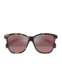 Солнцезащитные очки черепаховой расцветки, красный Maui jim