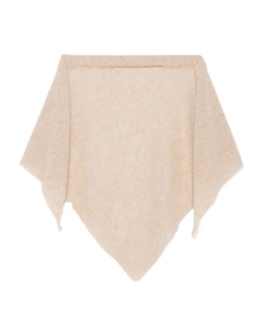 Шарф Chal Triax с бахромой, нейтральный Faliero sarti