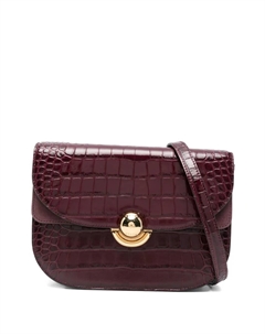 Сумка на плечо с эффектом крокодиловой кожи Sfera, красный Furla