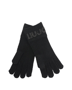 Перчатки с логотипом, черный Liu jo
