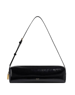 Кожаная сумка на плечо, черный Khaite