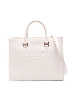 Сумка-тоут с тиснением логотипа, нейтральный Liu jo
