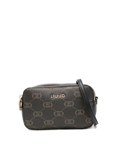 Сумка на плечо с монограммой, черный Liu jo