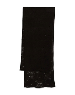 Шерстяной шарф, черный D'exterior