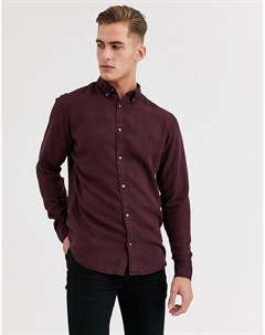 Фиолетовая премиум рубашка Jack & jones