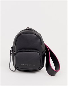 Черный маленький рюкзак Juicy aspen Juicy couture
