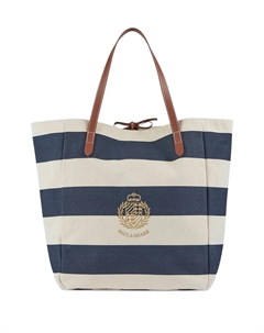 Сумка с вышитым логотипом и полосатым узором, синий Paul & shark