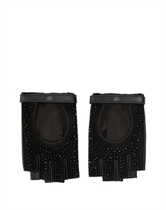 Перчатки-митенки K/Autograph, черный Karl lagerfeld