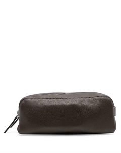 Несессер с двойной молнией, коричневый Orciani