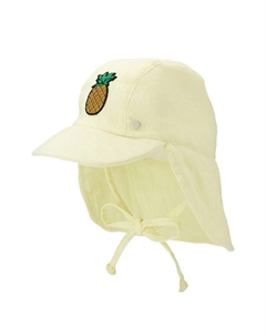 Соломенная шляпа Rais, желтый Maison michel kids