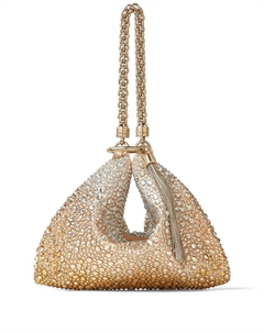 Клатч Callie с кристаллами, золотой Jimmy choo