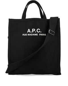 Сумка-тоут Récupération, черный A.p.c.
