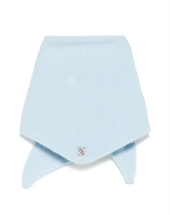 Трикотажный шарф, синий Sandro