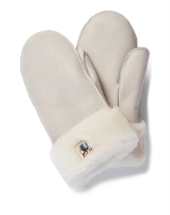 Варежки с мехом, серый Parajumpers