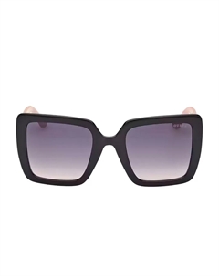 Солнцезащитные очки в квадратной оправе с логотипом, розовый Guess