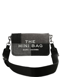 Мини-сумка в стиле пэчворк, черный Marc jacobs