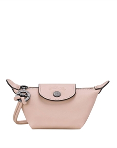 Клатч с тиснением, розовый Longchamp