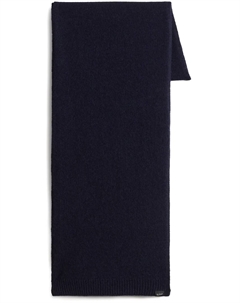 Шарф с логотипом, синий Woolrich