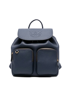 Рюкзак с карманами, синий Pinko