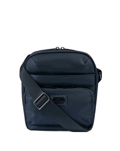 Сумка-мессенджер с логотипом, синий Paul & shark