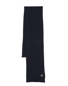 Шарф с нашивкой-логотипом, синий Stone island junior