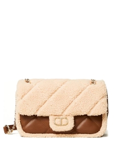 Стеганая сумка на плечо, коричневый Twinset