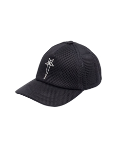 Чёрная бейсболка из нейлона, Black Rick owens