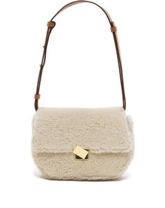 Сумка на плечо из овчины, нейтральный Closed