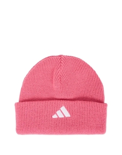 Шапка с вышитым логотипом, розовый Adidas kids