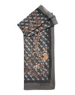 Шарф SCARF 90X180, Black Guess